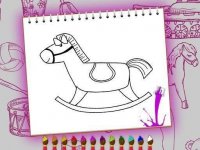 Coloring Book Toy Shop - Kids Painting Game