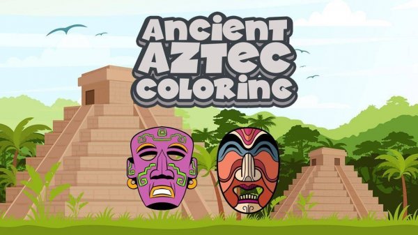 Ancient Aztec Coloring Online Game