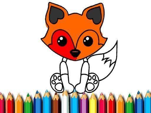 Fox Coloring Book Online Game