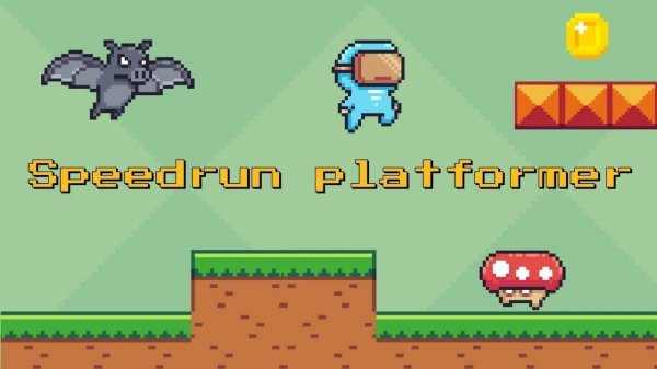 Speedrun Platformer Online Game