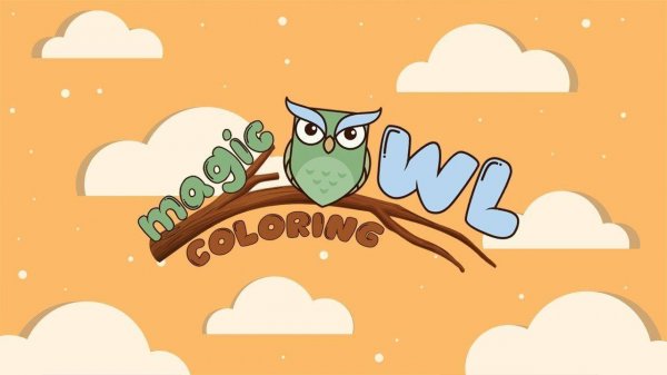 Magic Owl Coloring Online Game