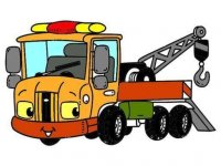 Tow Trucks Coloring Online Game