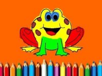 BTS Funny Frog Coloring Book Online Game