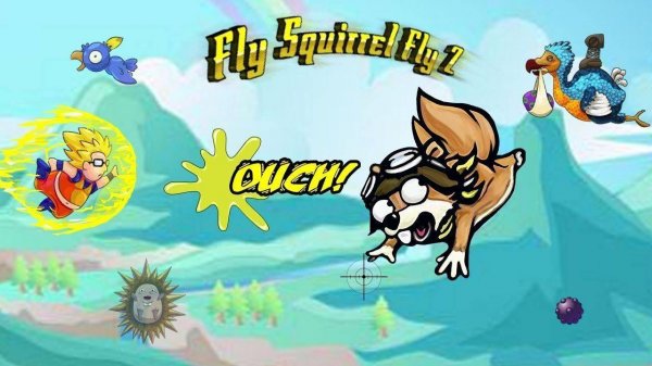 Fly Squirrel Fly 2: Launch Adventure Game