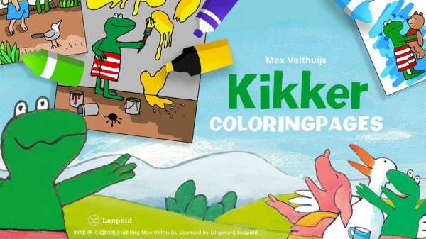 Coloring Kikker Online Game