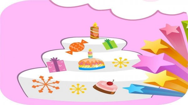 Happy Birthday Cake Decor Online Game