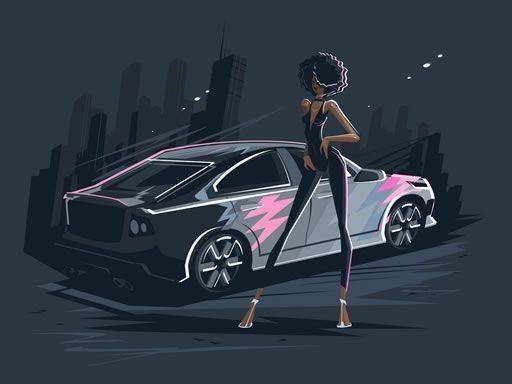 Old And New Cars Coloring Online Game