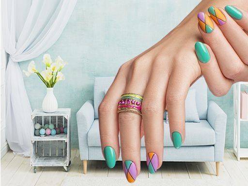Nail Art Puzzle Online Game