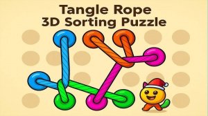 Color Strand Sorting Puzzle