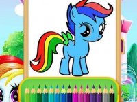 Wonder Pony Coloring Online Game