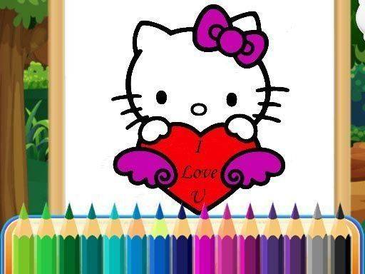 Coloring Kitty Online Game
