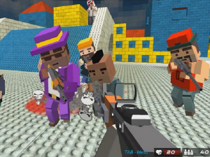 Blocky Survival Challenge Action Game