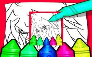 Anime Character Coloring Game