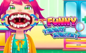 Funny Throat Surgery Doctor Game Online