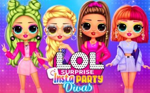 LOL Surprise Insta Party Divas Fashion Game Online
