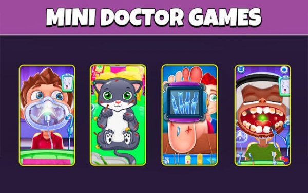 Mini Doctor Games: Hospital & Clinic - Kids Doctor Game Online