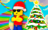 Obby - Save the New Year: Parkour Challenge Online Game