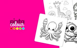 Pinta Colour Online - Digital Coloring Book Game
