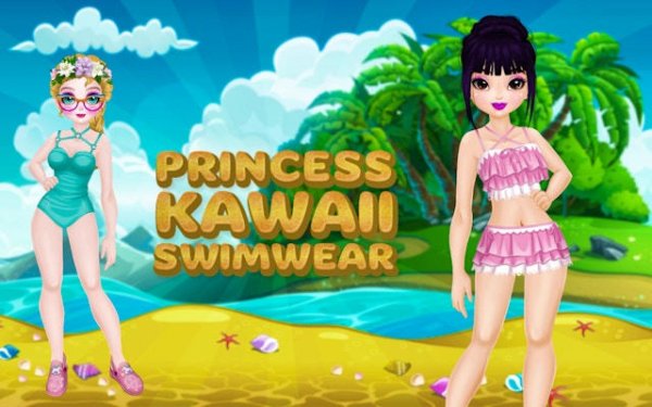 Princess Kawaii Swimwear Fashion Game Online