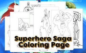Heroic Coloring Art Game