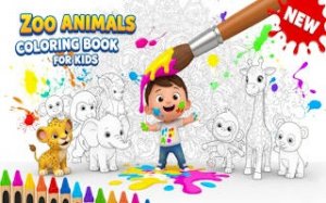 Zoo Animal Coloring Fun