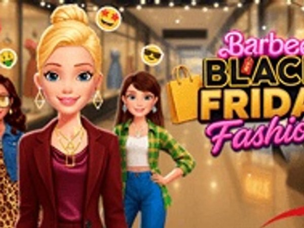 Barbie Black Friday Fashion Dress-Up Game