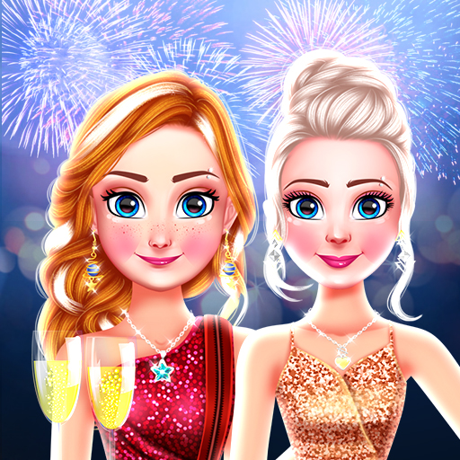 Frozen Princess New Year's Eve Dress Up Game