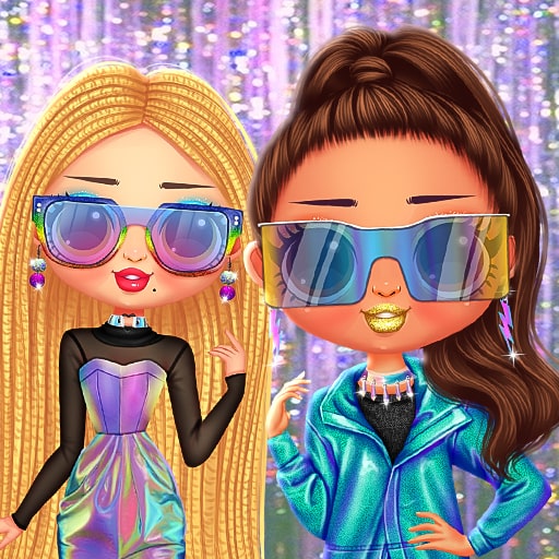 BFFs Holographic Futuristic Fashion Online Game