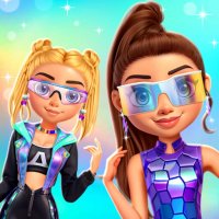 Holographic Style Dress Up Game