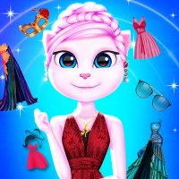 Angela Trendy Fashionista Dress Up Game