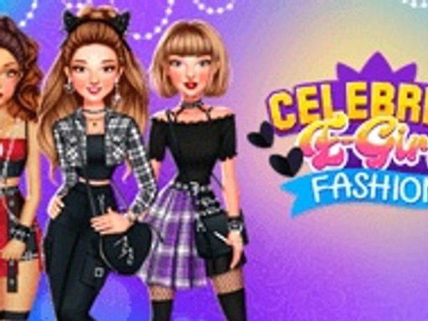 Celebrity E-Girl Fashion Makeup Game